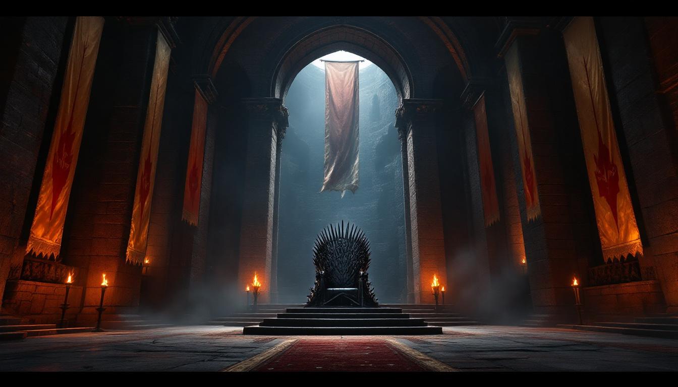 Game of Thrones Iron Throne Retro Retrospective Team
