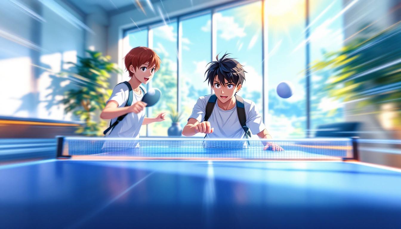  Anime Masa Tenisi Maçı