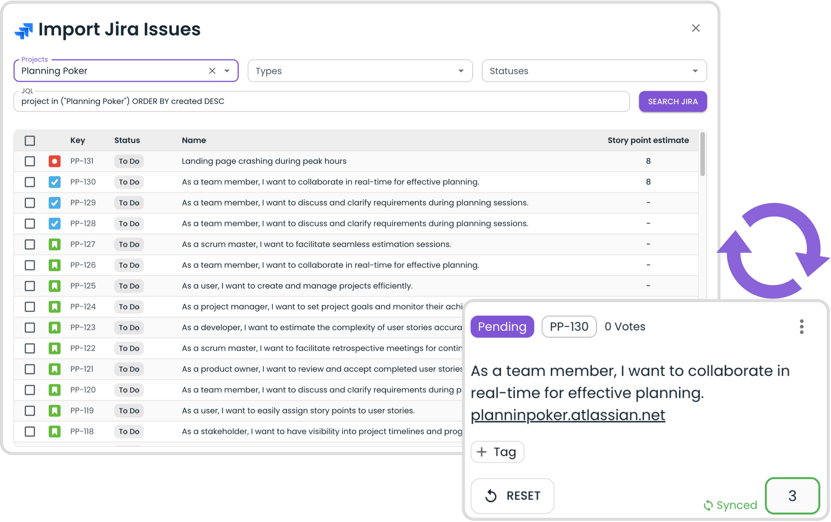 Análisis de planificación Scrum